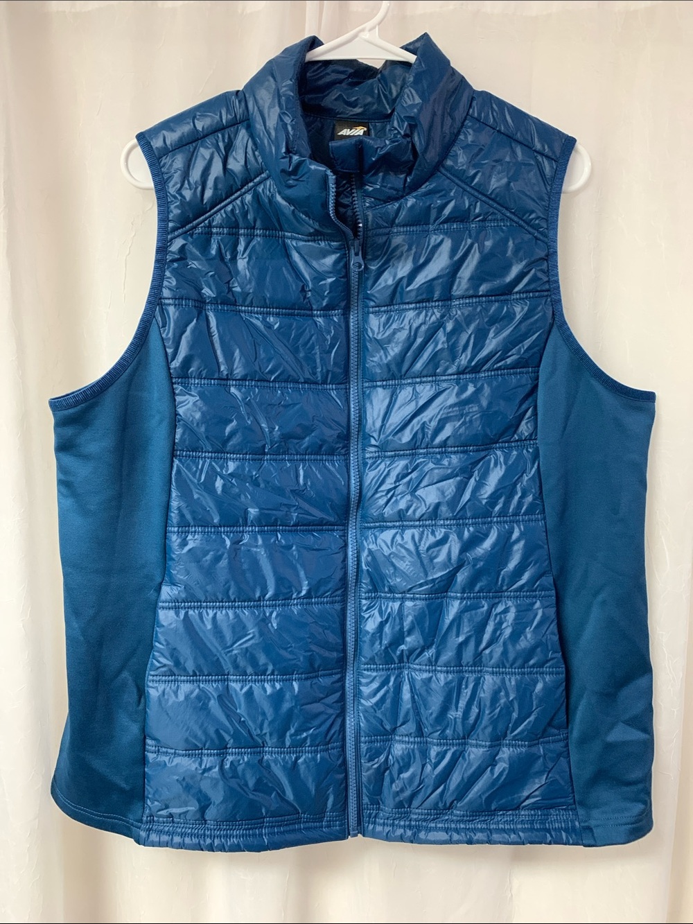 Avia Blue Quilted Puffer Vest